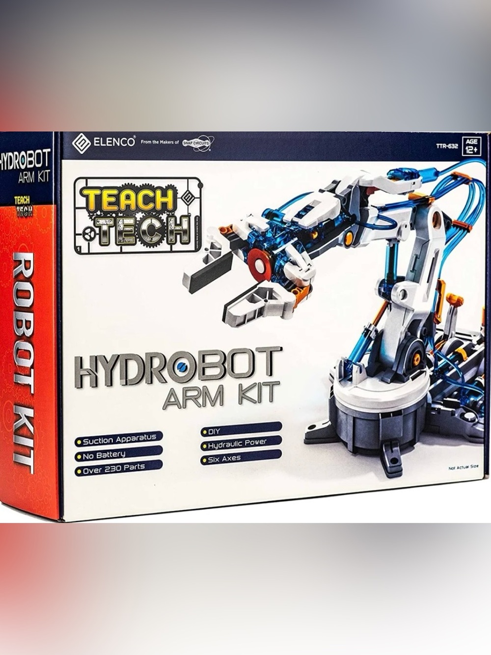 NIB Teach Tech Hydrobot Robot Arm Kit Model TTR-632 Age 12+